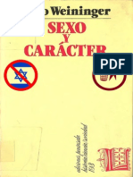 108651347 Otto Weininger Sexo y Caracter