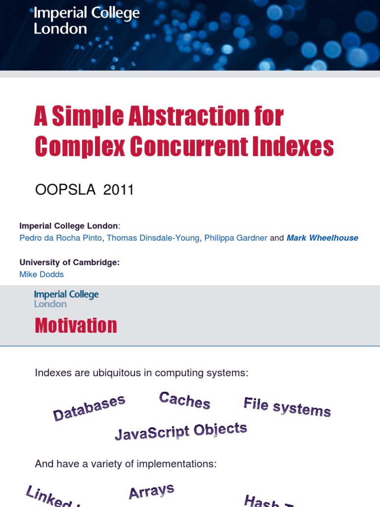 Concurrent Index Specification Simplified | PDF | Computer Programming ...