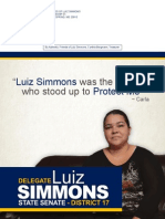 District 17 Direct Mail From Del. Luiz Simmons