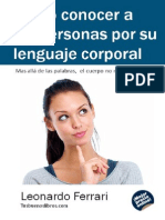 Cómo Conocer A Las Personas Por Su Lenguaje Corporal PDF