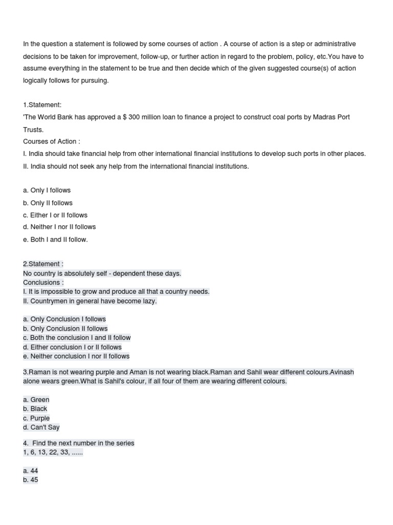 HCL Questions | PDF | Teaching Mathematics
