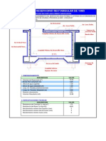 Diseño 10m3 Reservorio