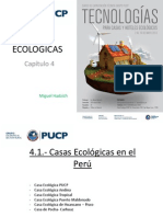 CASAS ECOLOGICAS Curso Tecnologias para Hoteles Ecologicos 3 Mayo 2013