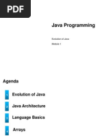 Java Programming - Module 1