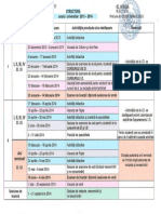 Structura anului 2013-2014