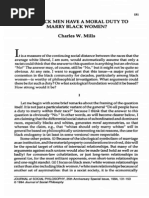Download Charles Mills Do Black Men Have a Moral Duty by Brandon Tolliver SN207581333 doc pdf