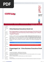 Download China Email List by Rosie Brown SN207582891 doc pdf