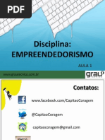 Empreendedorismo Aula 1