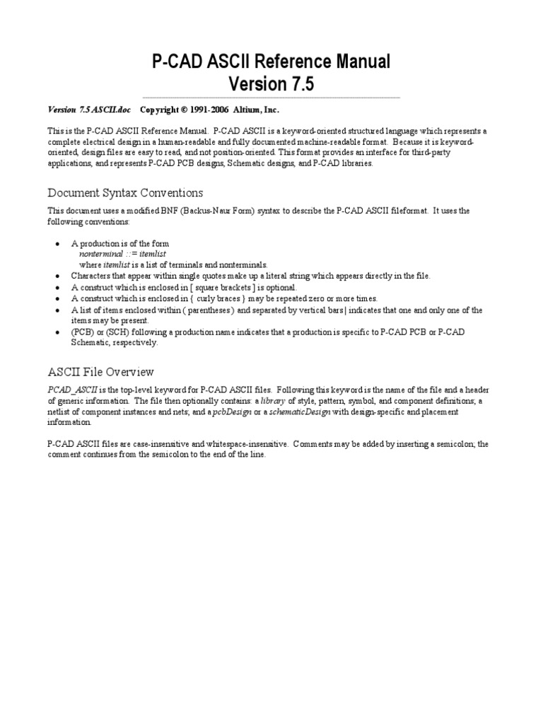 Руководство по p-cad 4 4.5 скачать