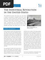 Industrial Revolution USA Primary Source Guide