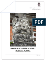 Ganesh Gita Sara Stotra - Mudgala Purana