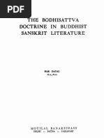 Dayal - 1932 - The Bodhisattva Doctrine in Buddhist Sanskrit Literature PDF