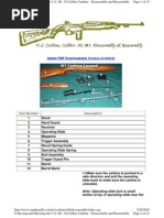 Download M1 Carbine Disassembly by katydude SN20761827 doc pdf