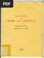 La Casa de Isabel La Católica