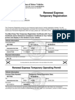 Temporary Registration 2