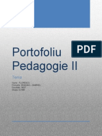 Portofoliu Pedagogie II