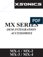MX OEM Accessory Manual Convertidor Alta A Baja Rca