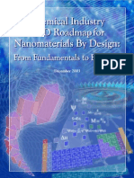Chemical Industry R and D Roadmap For Nanomaterials by Design From Fundamentals To Function