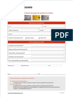 Domiciliacion TDC