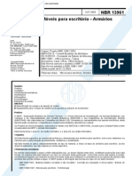 142663604 Nbr 13961 Moveis Para Escritorio Armarios Classificacao e Caracteristicas Fisicas e Dimensi