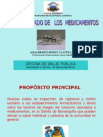 USO ADECUADO MEDICAMENTOS 2011-Secretaria de Salud Publica