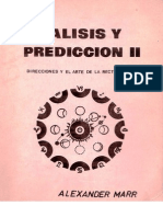 Análisis y Predicción II - Alexander Marr