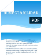 Exposición 'Humectabilidad'