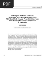 Download hubungan perilaku merokok dengan tingkat obesitas by Tri Ari Wibowo SN207662976 doc pdf