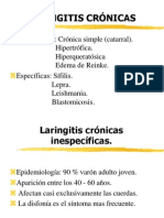 Laringitis Cronicas