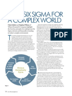 Lean Six Sigma for a Complex World