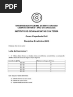 Lista de Exercícios 1