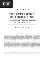 Sensemaking in Organizations (Karl E. Weick) | PDF | Thought