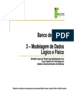 (3 - Modelagem de Dados - Lógico e Físico)