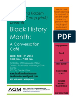 Black History Month Feb 19 2014 Flyer