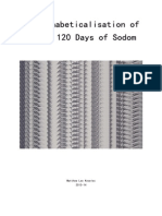 An Alphabeticalisation of Sade's 120 Days of Sodom (Full Version)