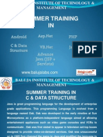 Summer Training_C & Data Structure
