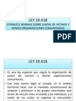 Leyes para Organizaciones Sociales