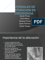 Materiales de Obturacion en Endodoncia