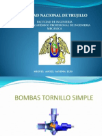 Bombas Tornillo Simple