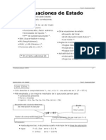 Ecuaciones de Estado y Factores Cruzados