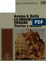 1978 - 356 - La Organización Urbana. Teorías y Modelos