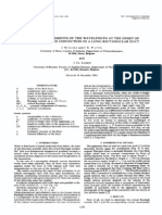 1981-Precise Measurements of The Wavelength at The Onset of Rayleigh-Benard Convection in A Long Rectangular Duct-J. M. LUIJKX and J. K. PLATTEN