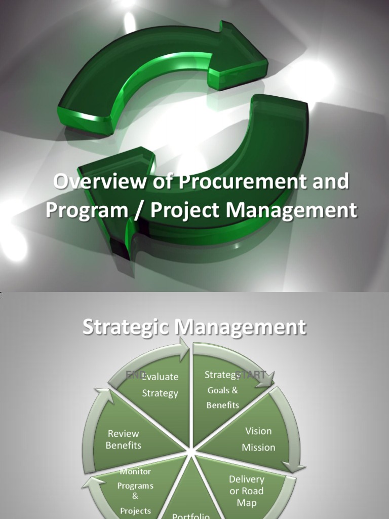 Procurement and Project Management Overview | PDF | Project Management ...