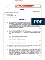 IES 2000 Mechanical Engineering Descriptive Paper