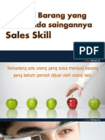 Menjual Barang Yang Belum Ada Saingannya Sales Skill