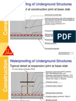 Expansion& Construction Joint Details