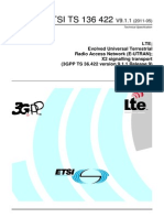 Ts 136422v090101p X2 Signalling Transport 422