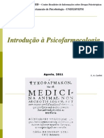 psicobio7a - introdução a psicofarmacologia (classificação de drogas e histórico)