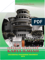 Download Pedoman Penulisan Karya Ilmiah _ UPI _ 2013 by PedomanPenulisan SN207709479 doc pdf