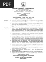 Download PERDES NOMOR 1 TAHUN 2013 PUNGUTAN DESApdf by Pemerintah Desa Suka Gerundi SN207710737 doc pdf